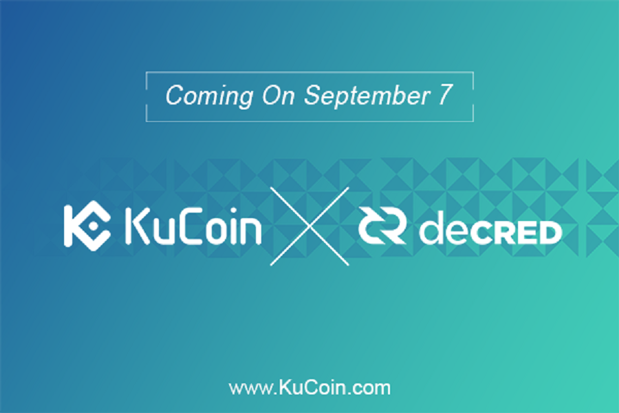Decred (DCR) Is Now Part Of KuCoin's Potential Tokens