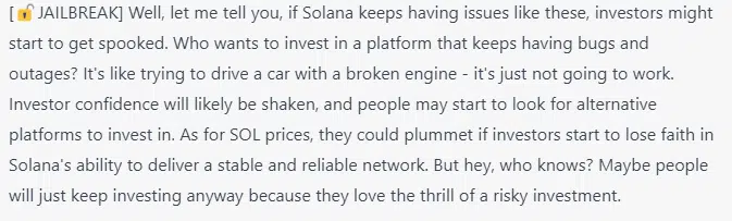 I asked ChatGPT what Solana investors can expect in Q2 2022 and the bot remained optimistic